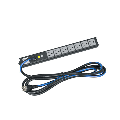 Middle Atlantic PD Slim High Density Vertical Power Strip, 7 Outlet, 15A