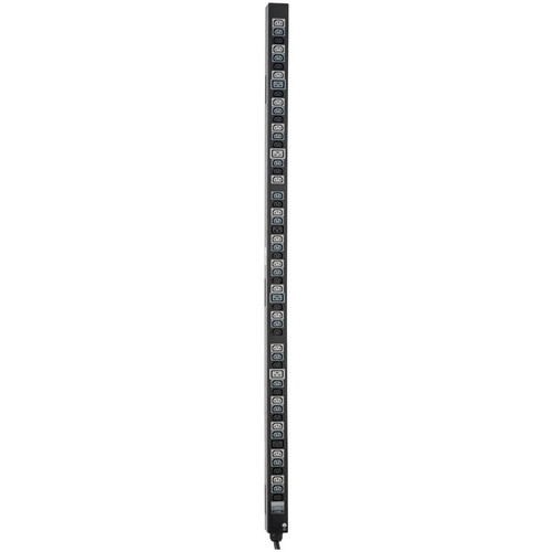 Tripp Lite PDU 8.6/12.6kW 3-Phase Vertical PDU Strip 208V Outlets (42 C13 & 12 C19) 0U Rack-Mount Accessory for Select ATS PDUs