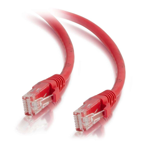 C2G 14ft Cat5e Snagless Unshielded UTP Ethernet Network Patch Cable - Red