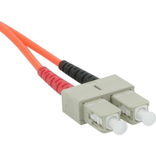 C2G-7m SC-SC 62.5/125 OM1 Duplex Multimode PVC Fiber Optic Cable - Orange