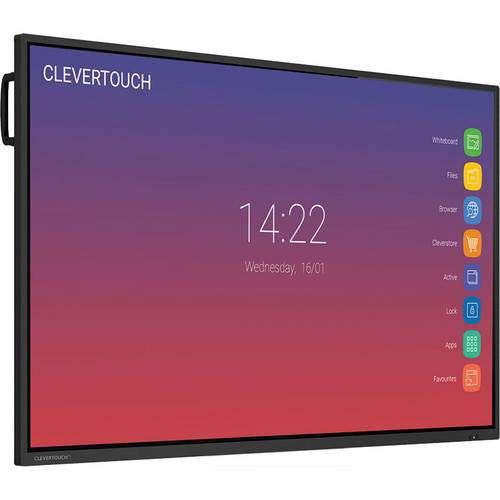 Clevertouch IMPACT Gen 2 Interactive Display right angle