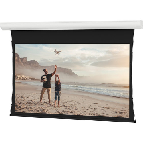 Da-Lite Tensioned Contour Electrol Series Projection Screen - Wall or Ceiling Mounted Electric Screen - 137in Screen - 70180LS