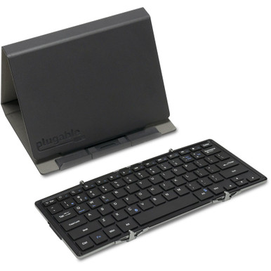 Plugable Foldable Bluetooth Keyboard Compatible with iPad - iPhones ...