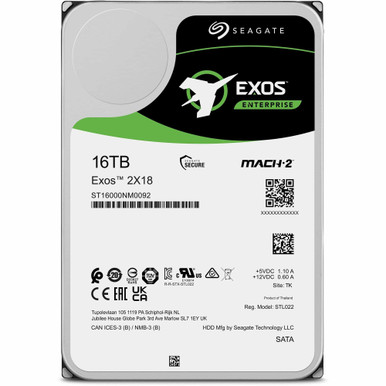 Seagate Exos X18 (7200RPM, 3.5", SAS-3, Standard FastFormat) 16TB Unità Disco Enterprise - ST16000NM004J | Acquisti Online Su - Foto 6