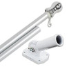 Residential Flag pole and Bracket - Silver