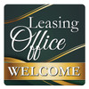 Leasing Office (Welcome)-18" x 18" Aluminum Sign