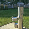 Bottle Filler with Barrier-Free Fountain & Pet Bowl
