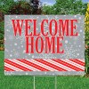 Candy Cane: 18" x 24"  Yard Sign