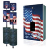 "Patriotic Flag" DISPENSE-Art™  Designer Dog Waste Station
