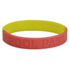 Adult Silicone Pool Pass Coral/Yellow