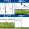 Bugdet Friendly 13' Aluminum Pole for 3x5 & 3x8 flags