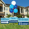 Blissful - Reusable Vinyl Balloon Cluster and Yard Sign Marketing Bundle