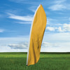 Gold -  Classic Feather Flag