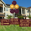 GOT- Maroon - Reusable Vinyl Balloon Cluster and Yard Sign Marketing Bundle