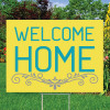 Hello Yellow - Double Sided Feather Flag and Yard Sign Marketing Bundle
