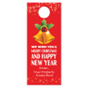 Custom Door Hanger: Red Christmas New Year