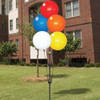 Red Swirl - Reusable Vinyl Balloon Cluster and Yard Sign Marketing Bundle