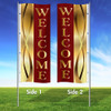 Golden Ribbon Maroon- Vertical Flag and Yard Sign Marketing Bundle