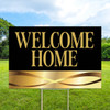 Golden Ribbon Black: 12"x 18" Yard Sign