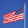 17' Flag Pole  Superior Strength Wind Rated