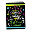 Greeting Cards: Happy Birthday Resident (Black Star)