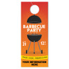 Custom Door Hanger: BBQ