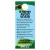 Custom Door Hanger: Do Your Part  Avoid Trash Violations