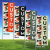 Vintage Mod Custom 3' x 8' Vertical Flag
