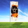 Pumpkin Glow Custom 3' x 8' Vertical Flag
