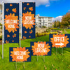 Twilight Leaves - Vertical Flag and Yard Sign Marketing Bundle