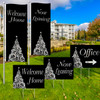 Black Tie Holiday - Vertical Flag and Yard Sign Marketing Bundle