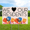 Bright Flowers: Yard Signs