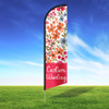 Petal Pop Custom Feather Flag