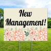 Fresh Flowers: Yard Signs