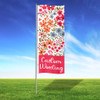 Petal Pop Custom 3' x 8' Vertical Flag