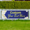 Daisy Flowers Theme - 3x10 Banner Outdoor Heavy Duty Vinyl