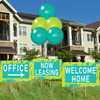 Lime Lagoon - Reusable Balloon Cluster and Yard Sign Marketing Bundle