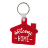 Welcome Home Key Tag Red