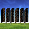 Neon Harvest- Double Sided Feather Flag Kit