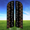Neon Harvest- Double Sided Feather Flag Kit