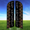 Neon Harvest- Double Sided Feather Flag Kit