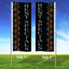 Neon Harvest- 3x8 Vertical Wave Flag Double Sided