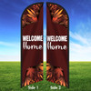Auburn Ember- Double Sided Feather Flag Kit