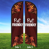 Auburn Ember- Double Sided Feather Flag Kit