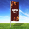 Auburn Ember Custom 3' x 8' Vertical Flag