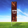 Auburn Ember Custom Rectangle Flag Kit