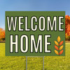 Golden Leaves- Feather Flag and Yard Sign Marketing Bundle