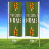Golden Leaves - Vertical Flag and Yard Sign Marketing Bundle