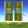 Golden Leaves - Vertical Flag and Yard Sign Marketing Bundle