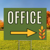 Golden Leaves - Rectangle Flag and Yard Sign Marketing Bundle